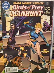 DC Comics Black Canary Oracle Birds of Prey Manhunt Part 2 of 4, 1996 - Picture 1 of 2