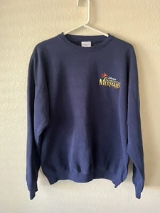 Vintage The Little Mermaid Sweatshirt Disney Santee Tag Blue Adult Extra Large - Picture 1 of 16
