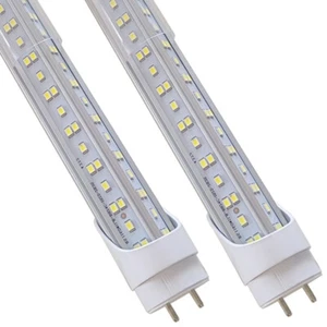T8 4ft Fluorescent Light Bulb 48inch LED Replacement Tube Clear 72W No Ballast - Picture 1 of 12