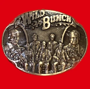 Butch Cassidy Sundance Kid Brass Belt Buckle Wild Bunch Outlaws Of The West LE - Picture 1 of 9