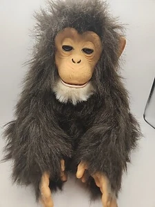Fur Real Furreal Cuddle Chimp Chimpanzee Interactive Plush Stuffed Monkey Read - Picture 1 of 6