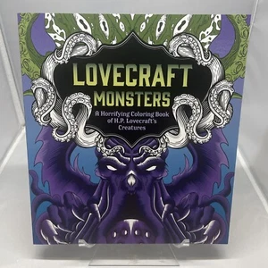 Lovecraft Monsters : A Horrifying Coloring Book of H. P. Lovecraft's Creature by - Picture 1 of 6