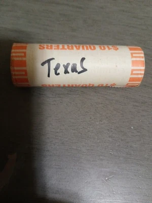 2004 P Texas Uncirculated State Quarter roll - Image 1 of 3
