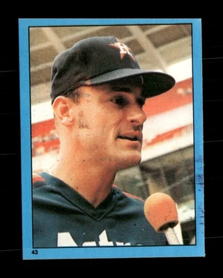 1982 O-Pee-Chee Stickers #43 Art Howe Houston Astros - Image 1 of 2