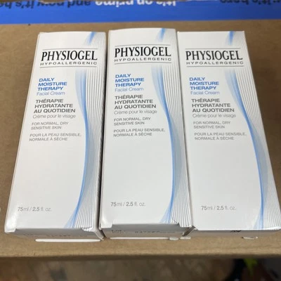 (3-Pack) Physiogel Daily Moisture Therapy Facial Cream - 2.5 fl oz each bottle - Image 1 of 3