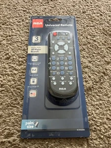 RCA Universal Remote Control RCR503BE 3 Device EZ Setup Palm Size Long Range IR - Picture 1 of 7