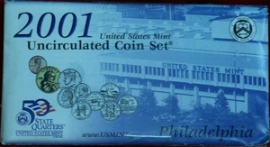 Uncirculated 2001 U.S. Mint Set P & D Mint - Picture 1 of 2