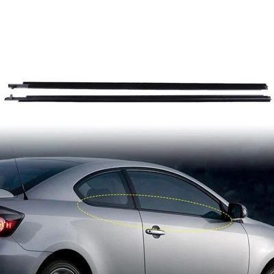 Window Weatherstrip Seal Left Right for 2005-10 Scion TC 75711-21030 75712-21030 - Изображение 1 из 4