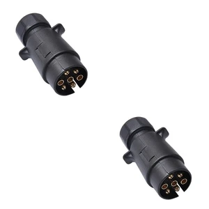 Conectores eléctricos automotrices de viaje con conector de remolque de 2 unidades - Imagen 1 de 12