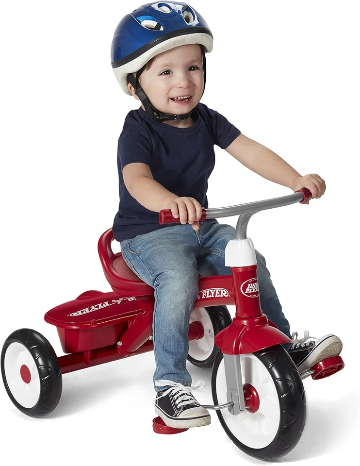 Radio Flyer Triciclo Rojo Rider para Edades 2.5-5, Bicicleta de Tres Ruedas para Niños Pequeños, Tricy para Niños Foto 1 de 4