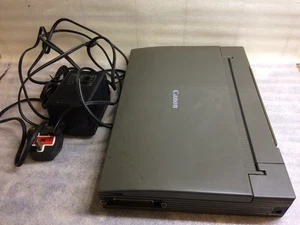 Vintage Canon BJ-10ex Bubble Jet Printer Parallel  Portable with PSU - Picture 1 of 4