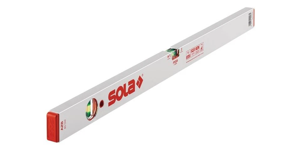 sola Wasserwaage AZB 60 cm Aluminium silber 0,5 mm/m 0,50 mm/m - Bild 1 von 1