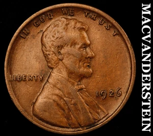 1926 Lincoln Wheat Cent - Scarce  Extra Fine  Better Date  No Reserve  #F4917 - Picture 1 of 2
