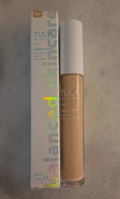Tula Skincare Radiant Skin Brightening Serum Concealer 120 Light Neutral NIB - Image 1 of 4