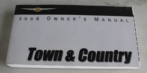 2006 Chrysler Town & and Country Owner's Owners Manual - Picture 1 of 3