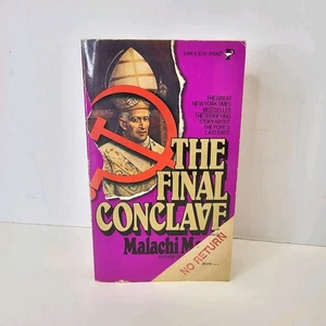 The Final Conclave Mass Market Paperbound Malachi Martin Paperback Book- Damaged - Picture 1 of 12