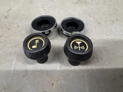 Chevy Camaro Chevelle Vega 1971-1978 radio perilla botón espaciador Malibu Impala moldura Foto 1 de 4