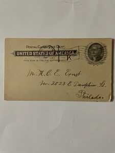 postkarte postkarte ein cent - Bild 1 von 2