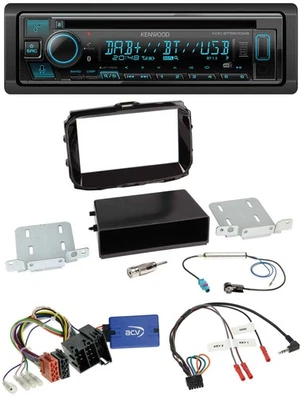 Kenwood Bluetooth DAB CD Lenkrad USB Autoradio für Alfa Romeo Giulietta 13-21 IS - Bild 1 von 4