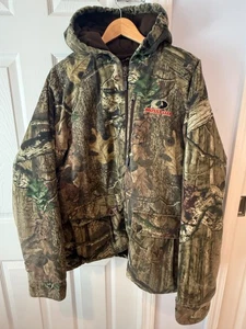 Mossy Oak Break-up Infinity Scent Control XL Hooded Camouflage Hunting Jacket - Picture 1 of 10