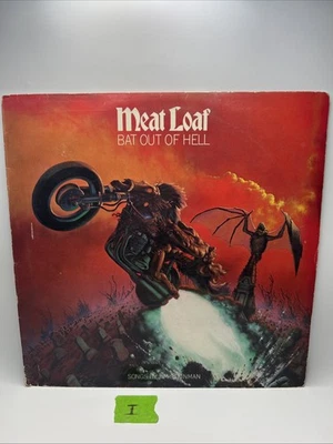 MEAT LOAF – BAT OUT OF HELL LP VINYL ALBUM 1977 EPIC EPC 82419 - Image 1 of 4