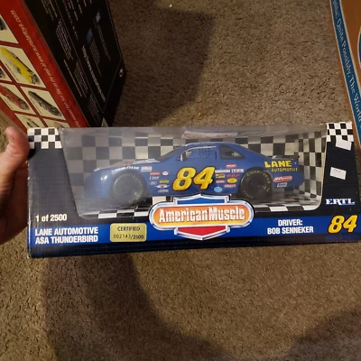 ERTL American Muscle Lane Automotive ASA Thunderbird Bob #84 Die Cast Car 1:18 - Image 1 of 4