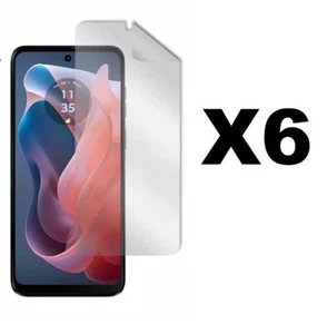 6-Pack Film Screen Protector (PET) For Motorola Moto G Play (2024) 4G - Picture 1 of 1