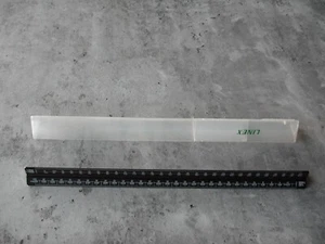Linex 382 Triangular Scale Aluminium 30Cm 11 Scales Black 100411026 - Picture 1 of 2