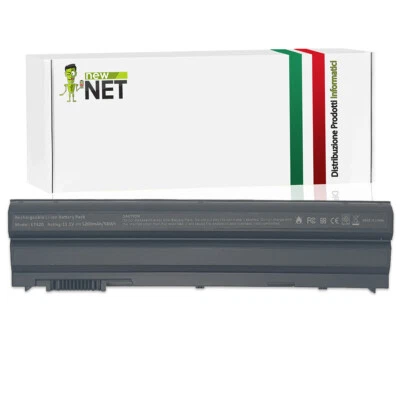 NEW NET Batteria T54FJ X57F1 compatibile con Dell Latitude E5420 E5420 [11,1V - 5200mAh]