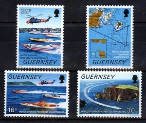 103762/ Guernsey 1988 - Mi 426/9 - Motorbotrennen - ** - Picture 1 of 1