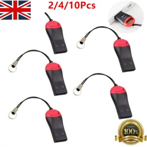 Micro SD to USB Memory Card Adapter Reader Dongle Drive Pen Support 64GB-UK - Picture 1 of 8
