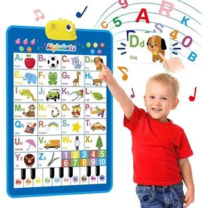 Interactive ABC Wall Chart for Kids - Learning Toy - Picture 1 of 7