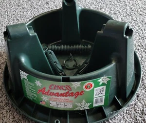 Cinco Christmas Tree Stand C-156A Express For Up To 6' Trees Made In USA 13½"×7½ - Picture 1 of 6