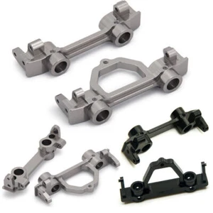 1Set CNC Alloy Front & Rear Plate Bumper Mount For SCX10 Axial 1/10 RC Crawler - Picture 1 of 18