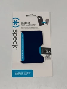 Speck Wallet ClickLock for Magsafe iPhone 16/15/14/13/12 - Coastal Blue - Picture 1 of 2