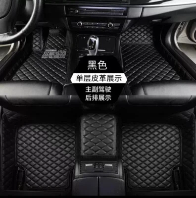 Juego de alfombrillas coche impermeables personalizadas moldeadas en 3D para BMW modelo 1997-2023 Foto 1 de 4