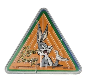 Looney Tunes Mini Marble Dexterity Puzzle Maze Toy Bugs Bunny 1995 - Picture 1 of 2