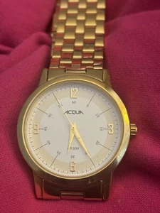 Timex Men's AA3C78900 Acqua Cream Dial Brass Watch - Picture 1 of 6