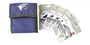 Turquoise Fly Leader Wallet + 5 Fly Fishing Knotless Tapered Leaders 4X 5lb 9ft - Bild 1 von 6