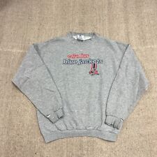 Vintage Columbus Blue Jacket Sweatshirt Mens Large Gray 1990s Logo Athletic NHL