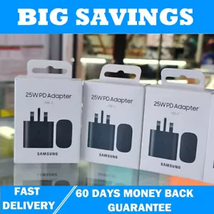 Original superschneller Typ C 25 W Ladegerät Stecker/Kabel für Samsung - Bild 1 von 16