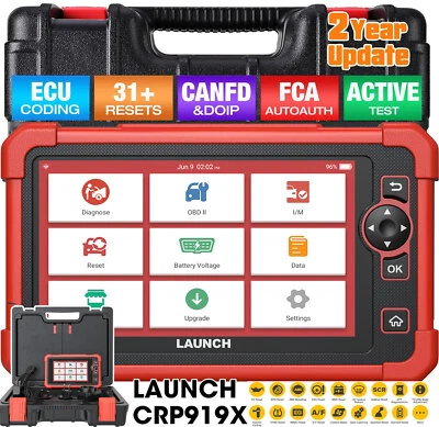 2025 Launch CRP919X PRO Profi KFZ OBD2 Diagnosegerät ALLE System ECU Coding DHL - Bild 1 von 4