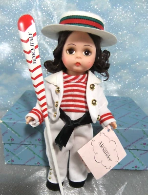 Madame Alexander 8 дюймов ИТАЛИЯ NO24050 как новая — восстановленная с коробкой, сертификат подлинности и ярлык - Изображение 1 из 4