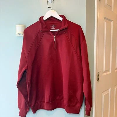 Grand Slam Red Half Zip Pullover Golf Men’s Large - Image 1 of 4