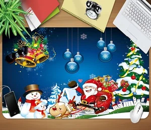 3D Matsuko I37 Christmas Non-slip Desk Mat Keyboard Pad An - Picture 1 of 7