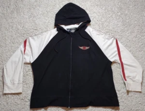 Harley Davidson Jacke Damen 2W Fitted Kapuze Full Zip Sweatshirt Hoodie HD - Bild 1 von 10