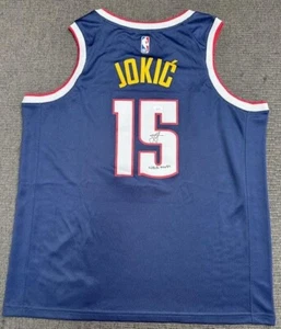 NIKOLA JOKIC "NBA MVP" SIGNED AUTO JERSEY JSA #AV84249 **DENVER NUGGETS** - Picture 1 of 7