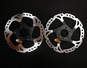 Nuevo par de rotores de disco Shimano XT/Saint RT86 Ice-Tech de 6 pernos 160 mm/180 mm a - Imagen 1 de 5