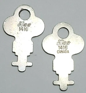 ilco brand key blanks, set of 2 # 1416, locksmith - Picture 1 of 6
