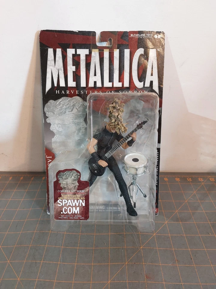 2001 McFarlane Toys Metallica Harvesters of Sorrow Jason Newsted